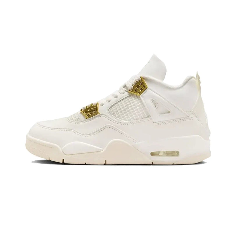 Air Jordan 4 Sail Metallic Gold