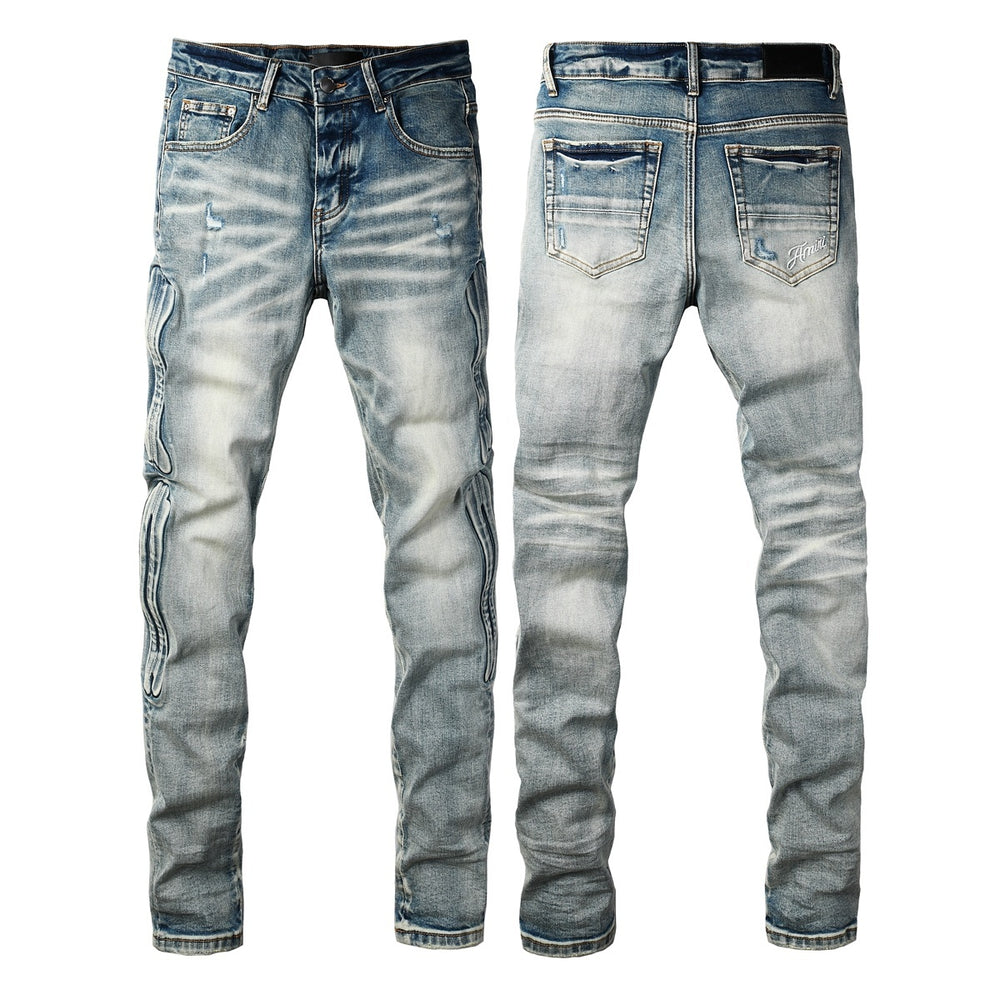 Amiri Ripped Denim Jeans