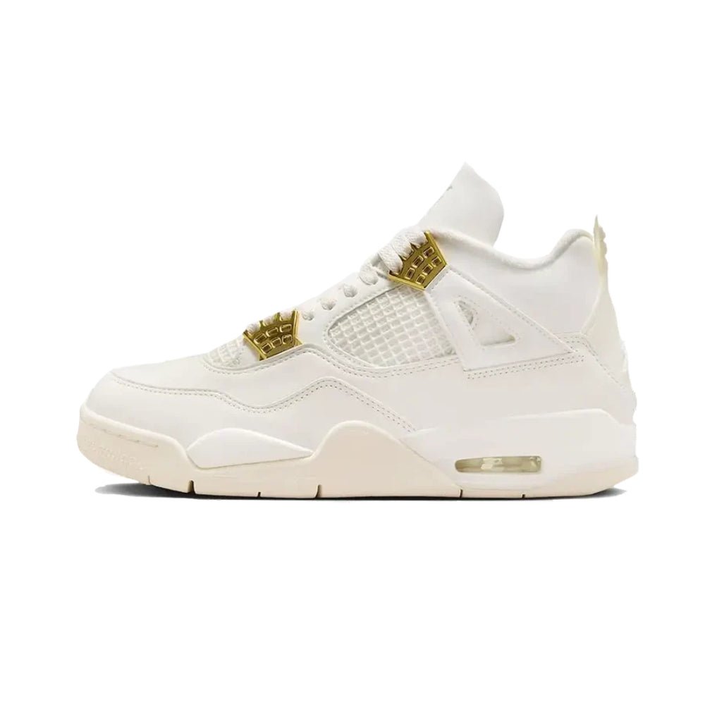 Air Jordan 4 Sail Metallic Gold