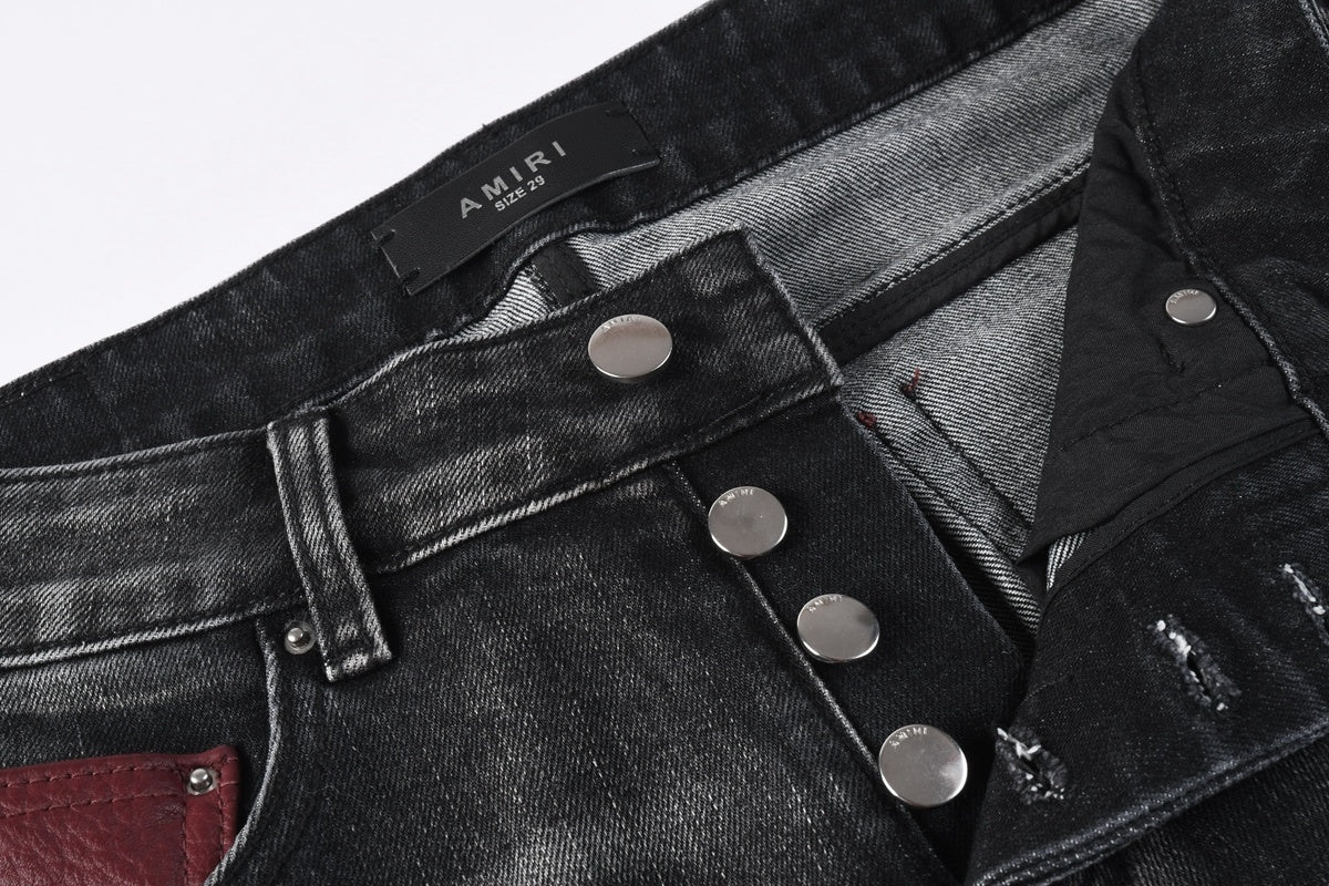 Amiri Black Denim Jeans - DripSparks