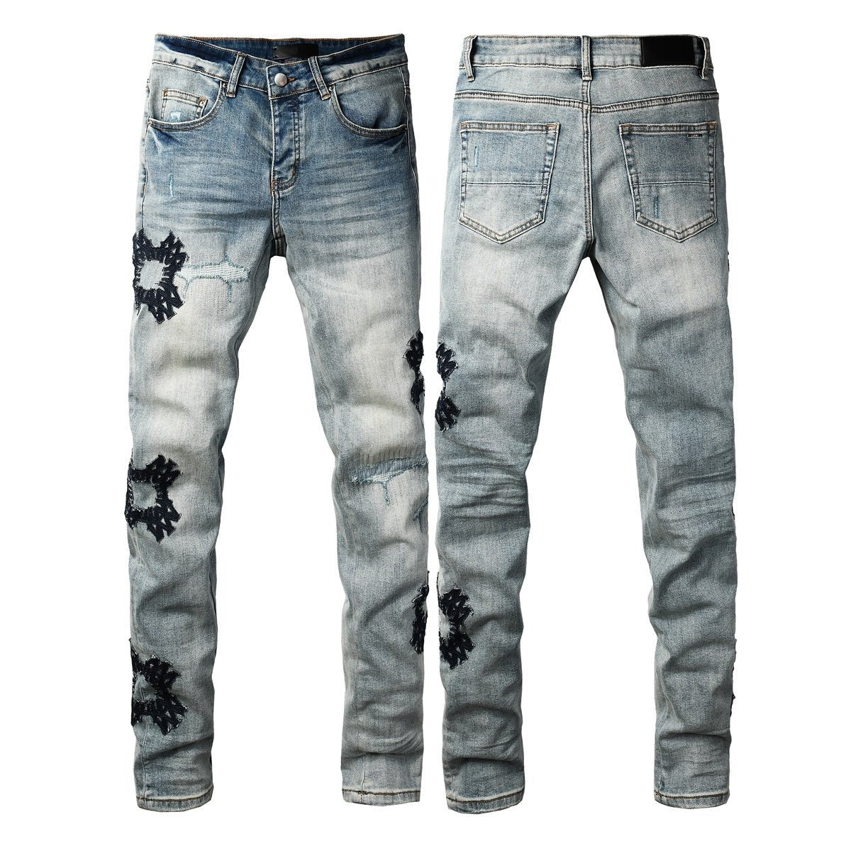 Amiri Denim Ripped Jeans - DripSparks