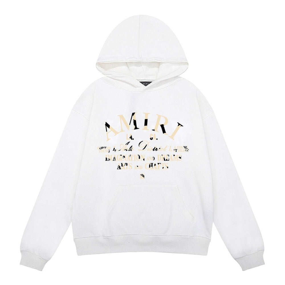 Amiri White Hoodie