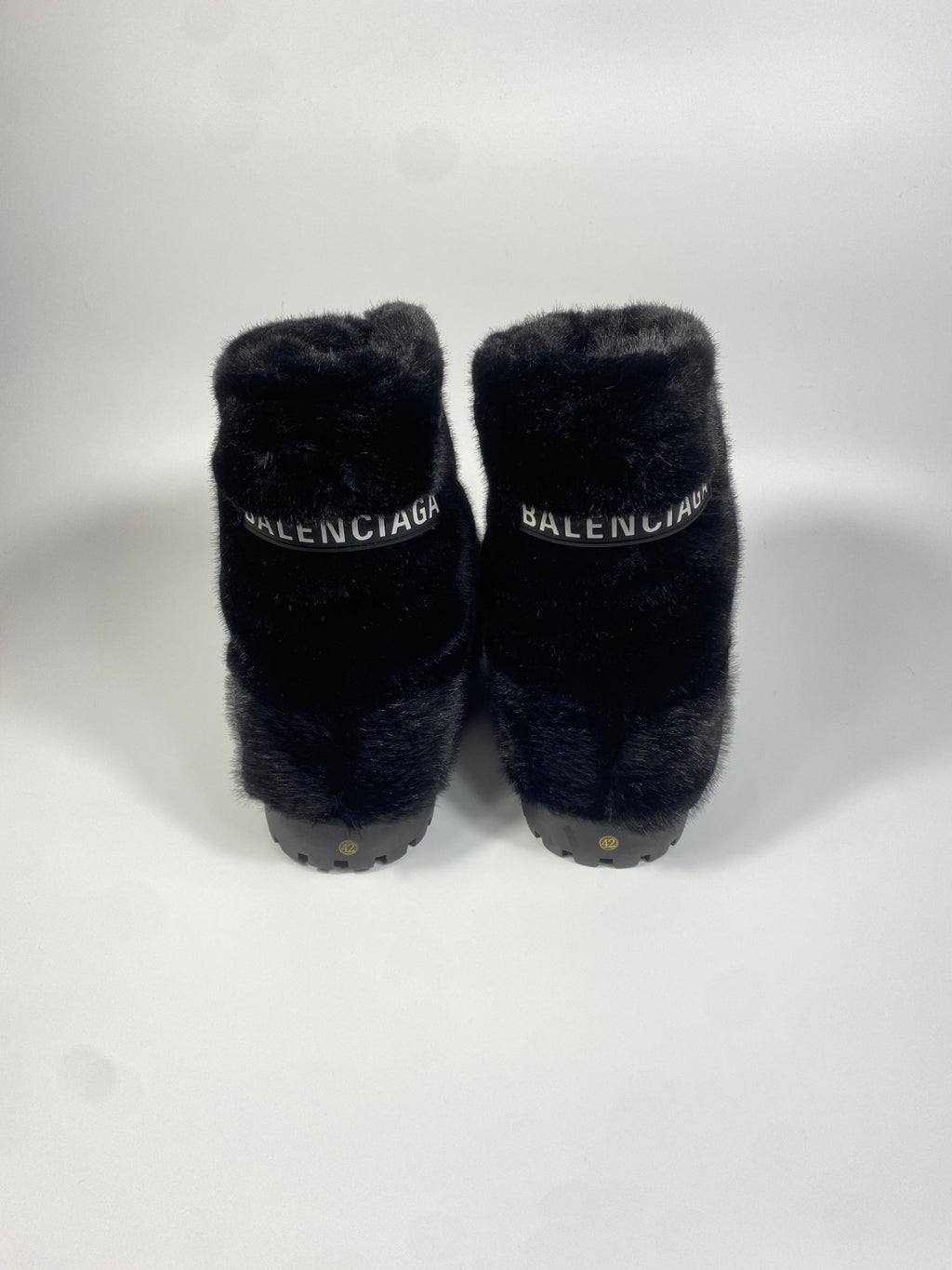 Balenciaga Alaska Fur Boots - DripSparks