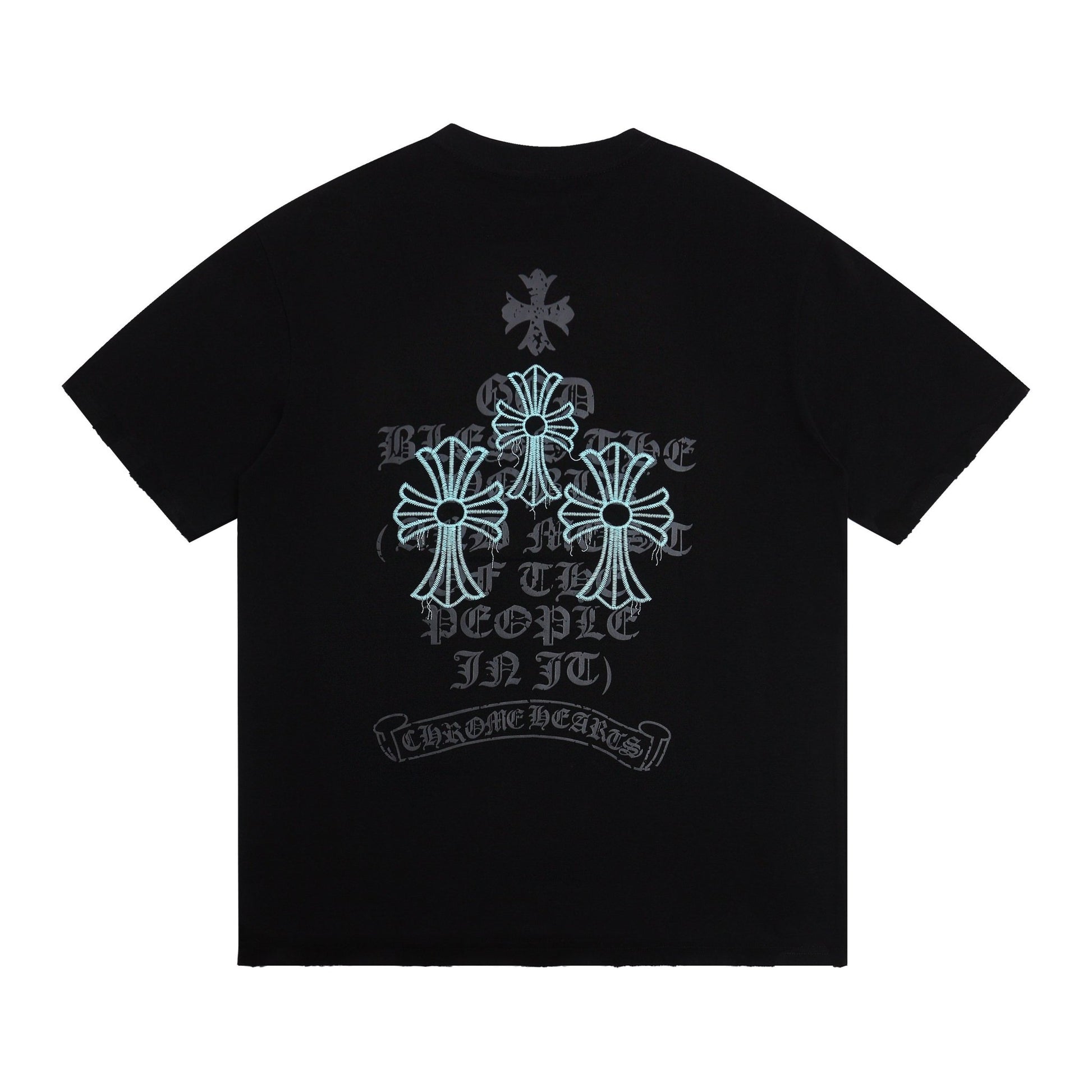 Chrome Hearts Black Tee - DripSparks