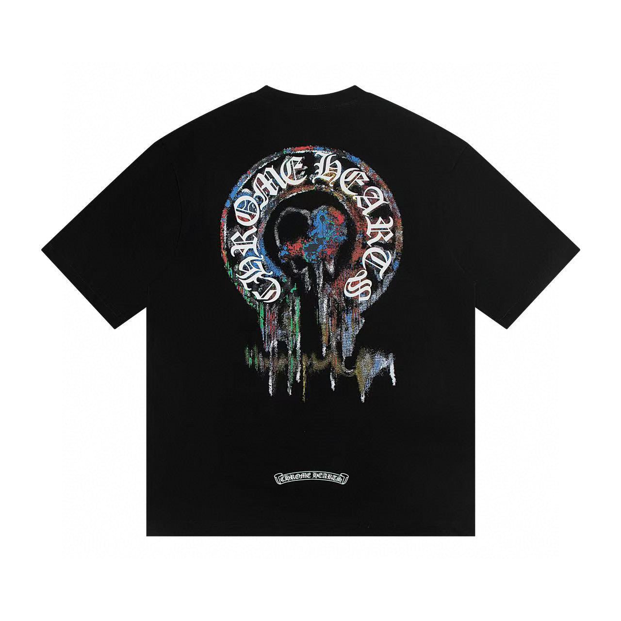 Chrome Hearts Black Tee - DripSparks