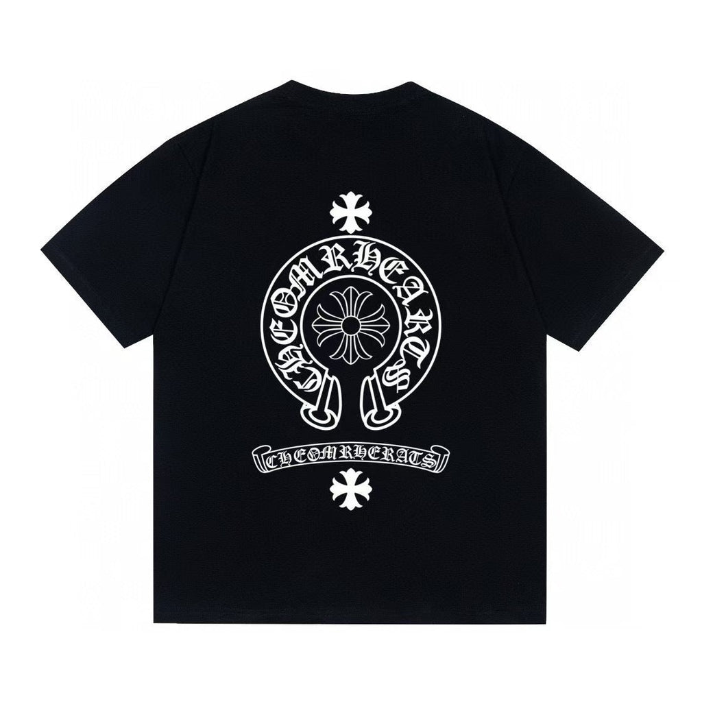 Chrome Hearts Black Tee - DripSparks