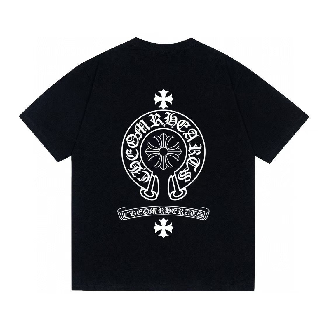 Chrome Hearts Black Tee - DripSparks