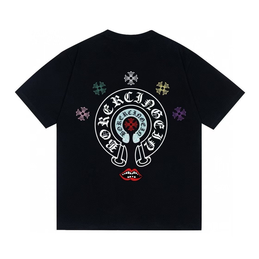 Chrome Hearts Black Tee - DripSparks