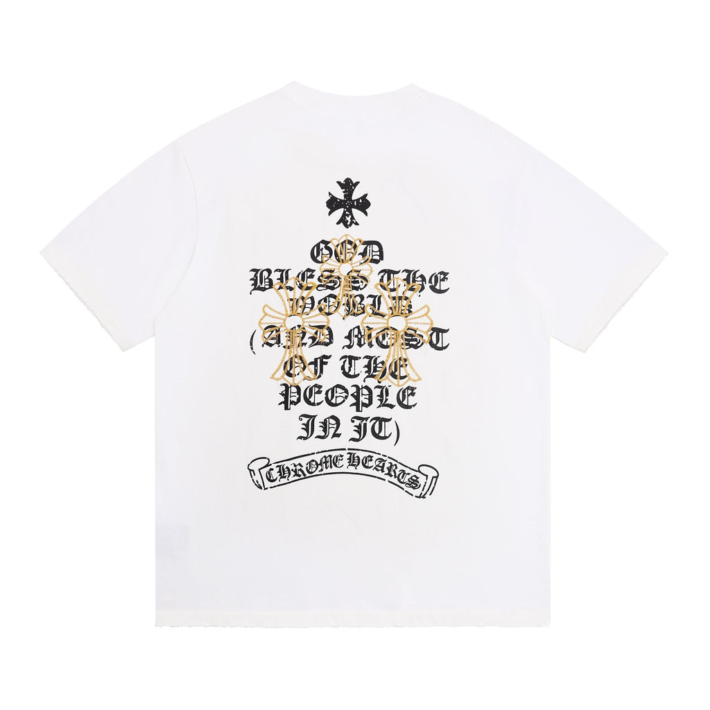 Chrome Hearts Cross Tee - DripSparks
