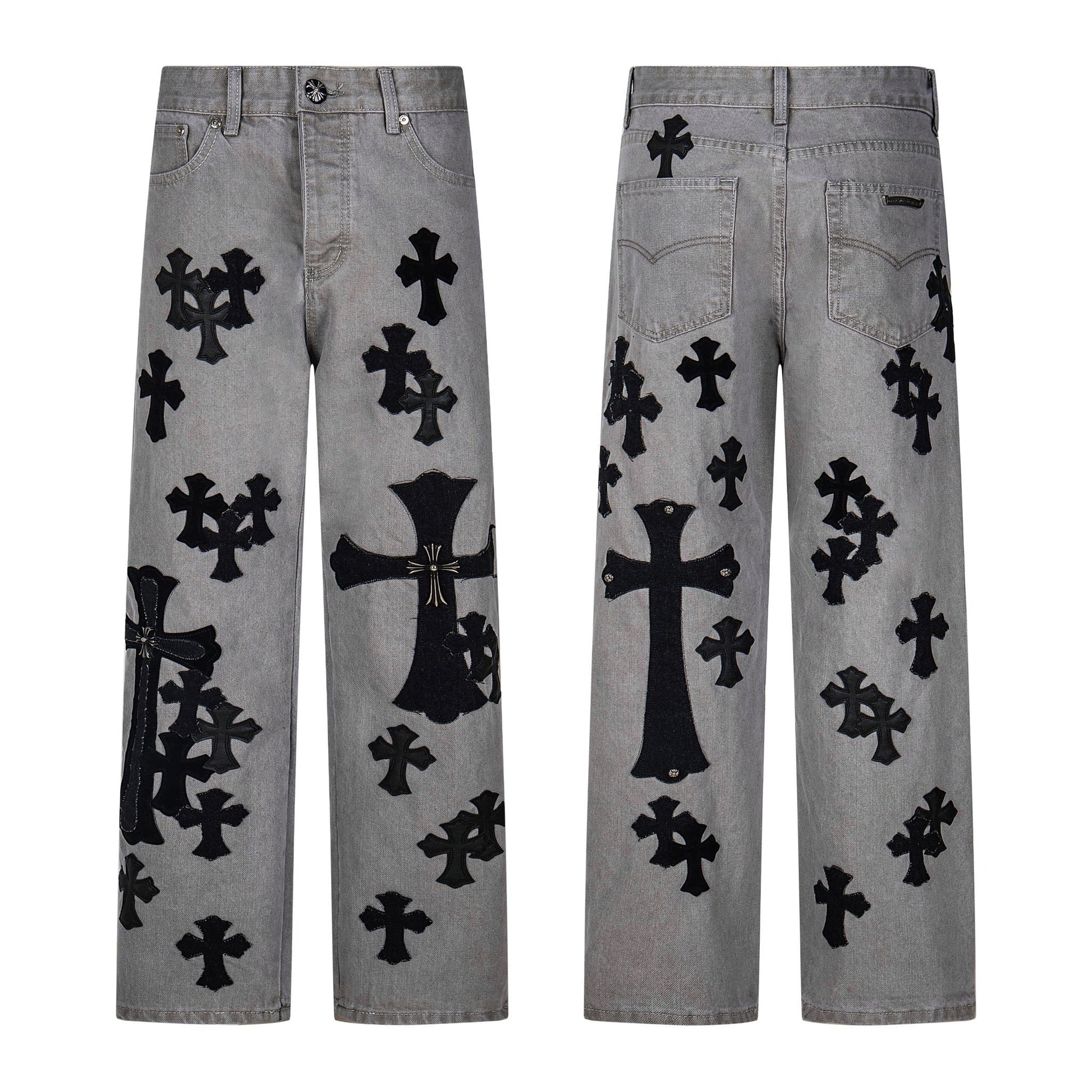 Chrome Hearts Denim Jeans - DripSparks