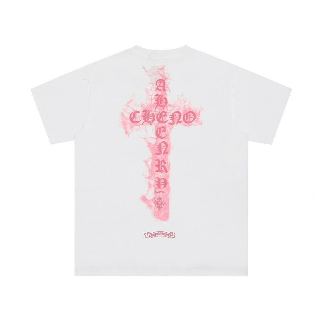 Chrome Hearts White Tee - DripSparks