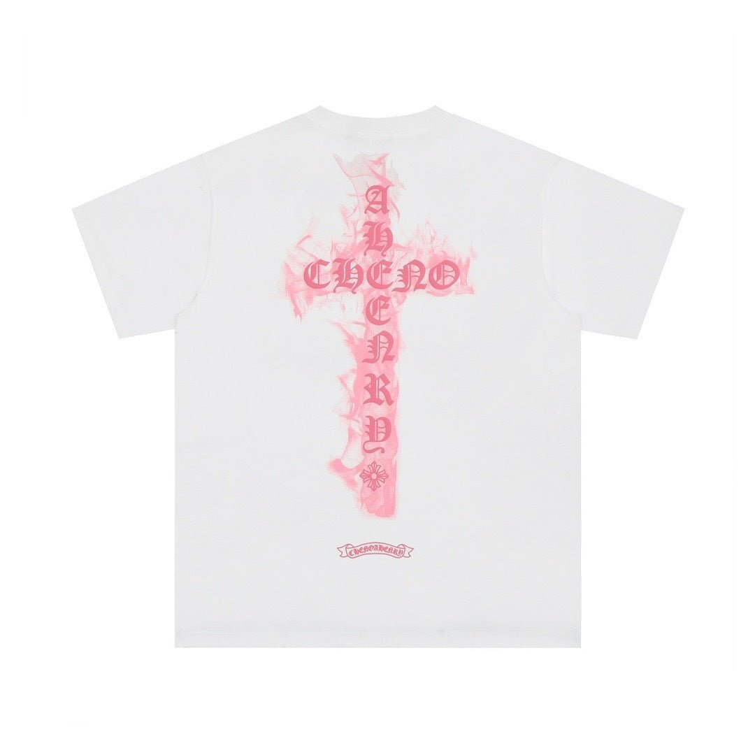 Chrome Hearts White Tee - DripSparks
