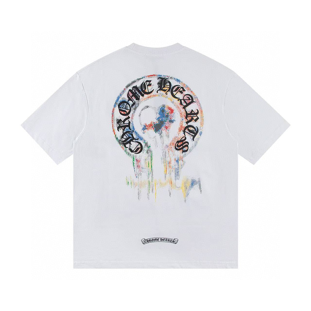 Chrome Hearts White Tee - DripSparks