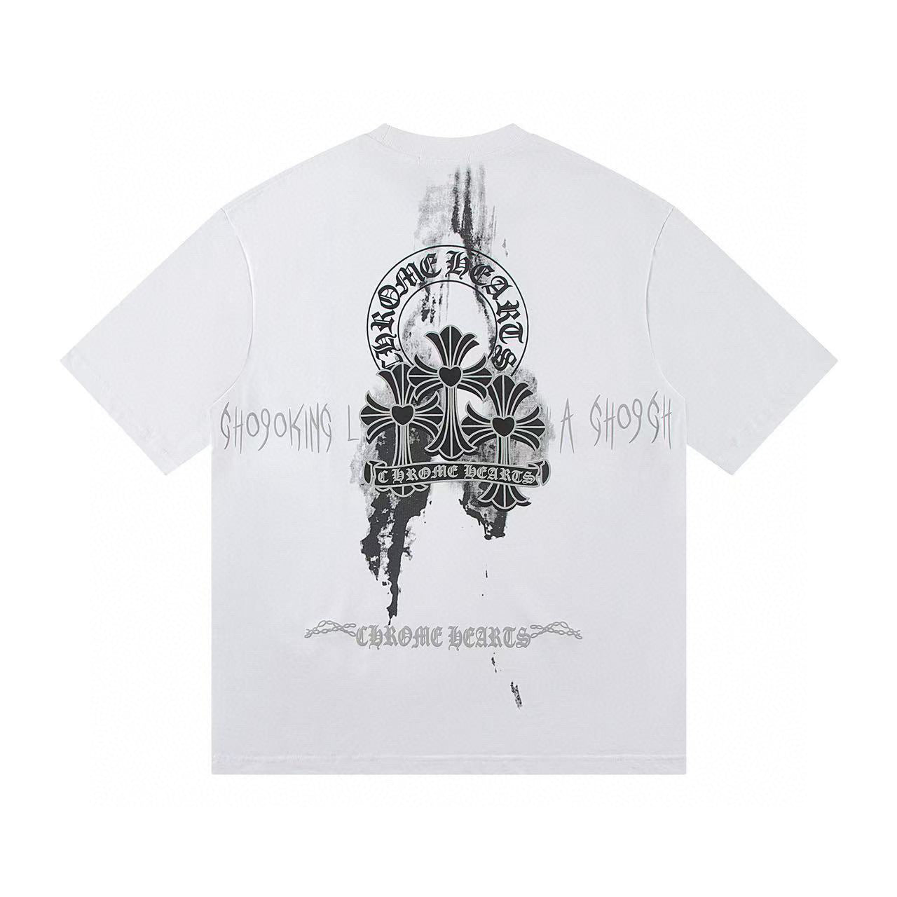 Chrome Hearts White Tee - DripSparks