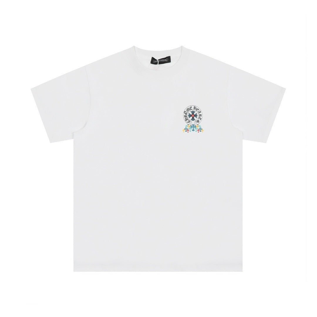 Chrome Hearts White Tee - DripSparks