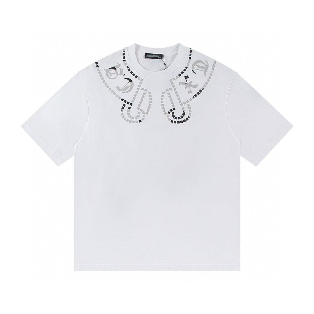 Chrome Hearts White Tee - DripSparks