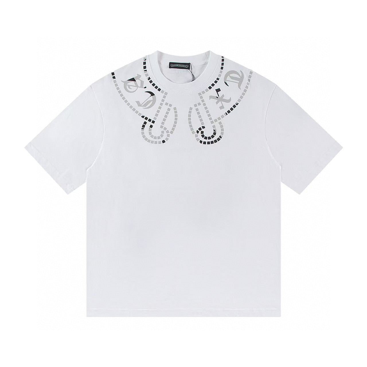 Chrome Hearts White Tee - DripSparks