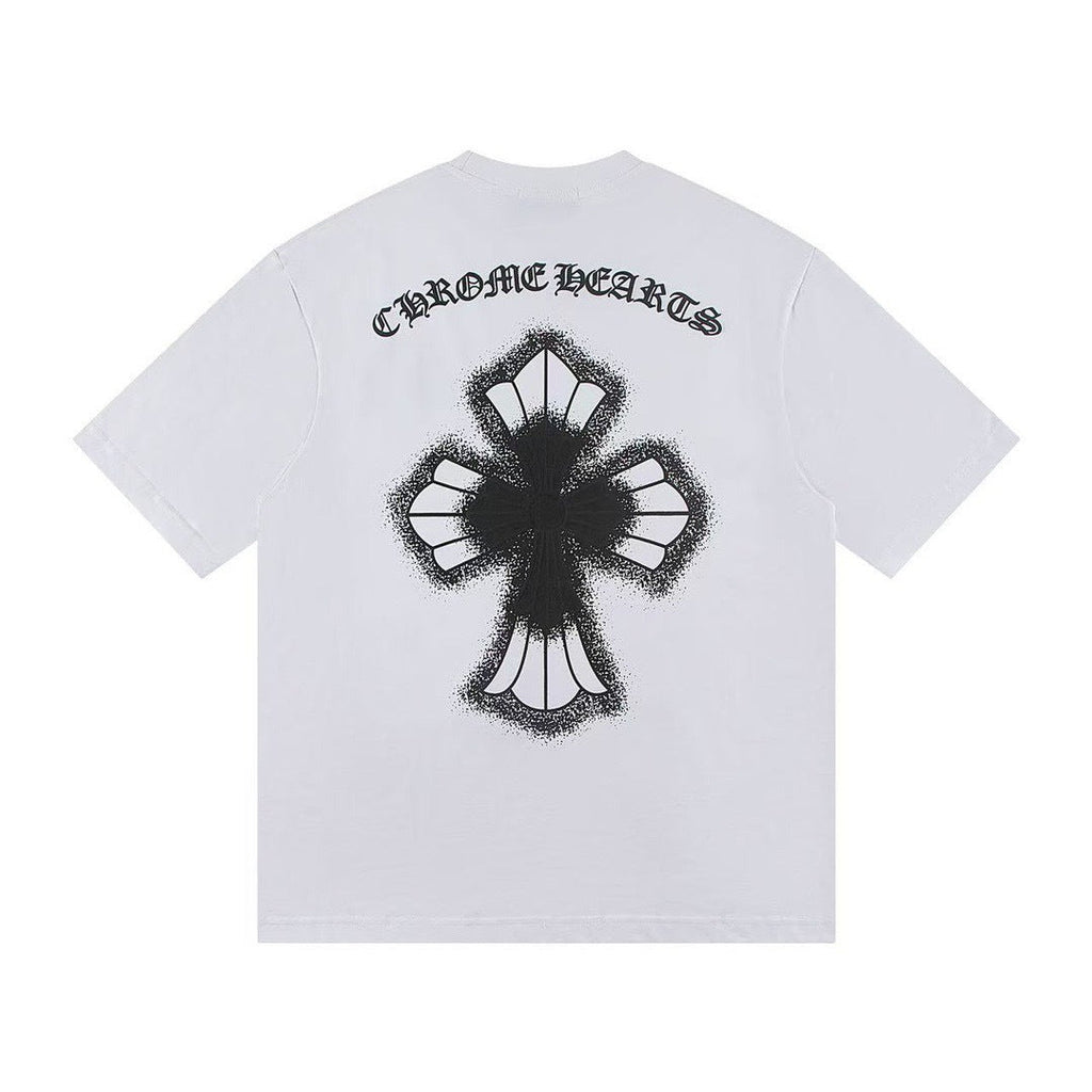 Chrome Hearts White Tee - DripSparks