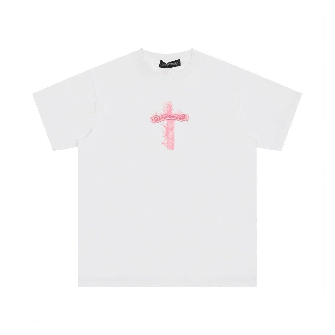 Chrome Hearts White Tee - DripSparks