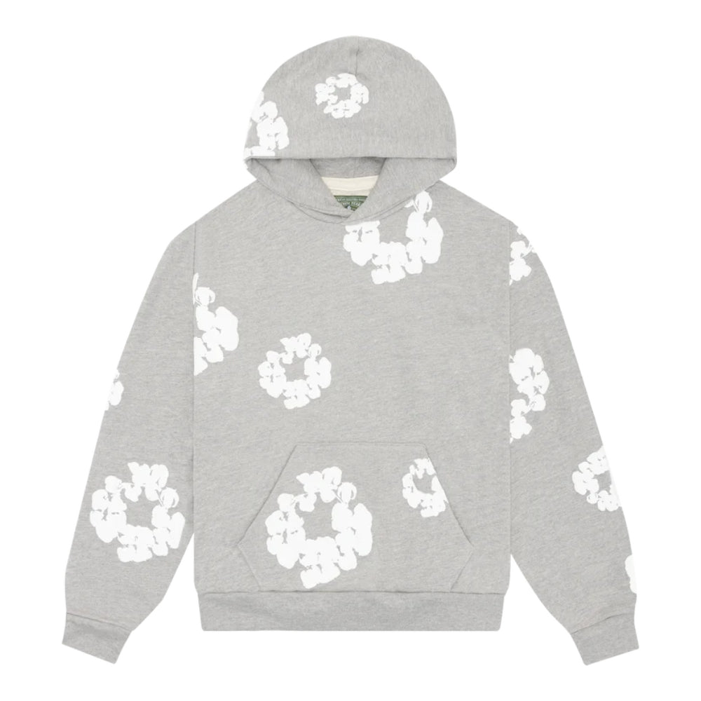 Denim Tears The Cotton Wreath Sweatshirt Grey - DripSparks
