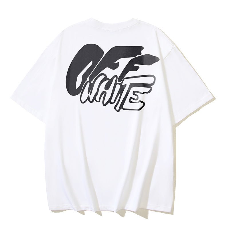 Off - White Black Tee - DripSparks