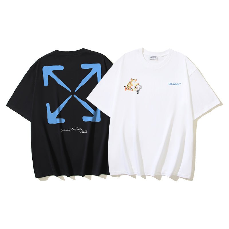 Off - White plush Tee - DripSparks