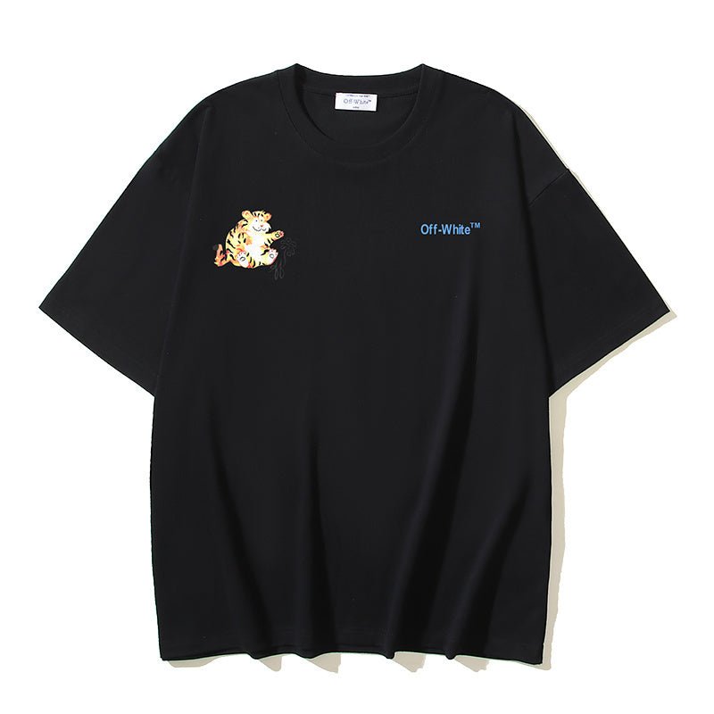 Off - White plush Tee - DripSparks