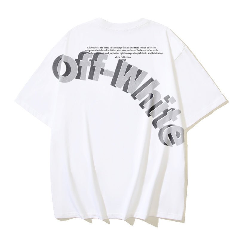 Off - White Print Tee - DripSparks