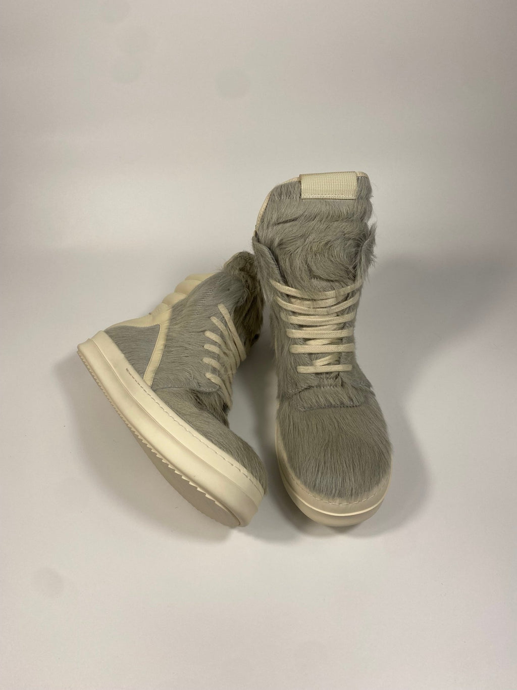 Rick Owens Geobasket Pony Hair - DripSparks