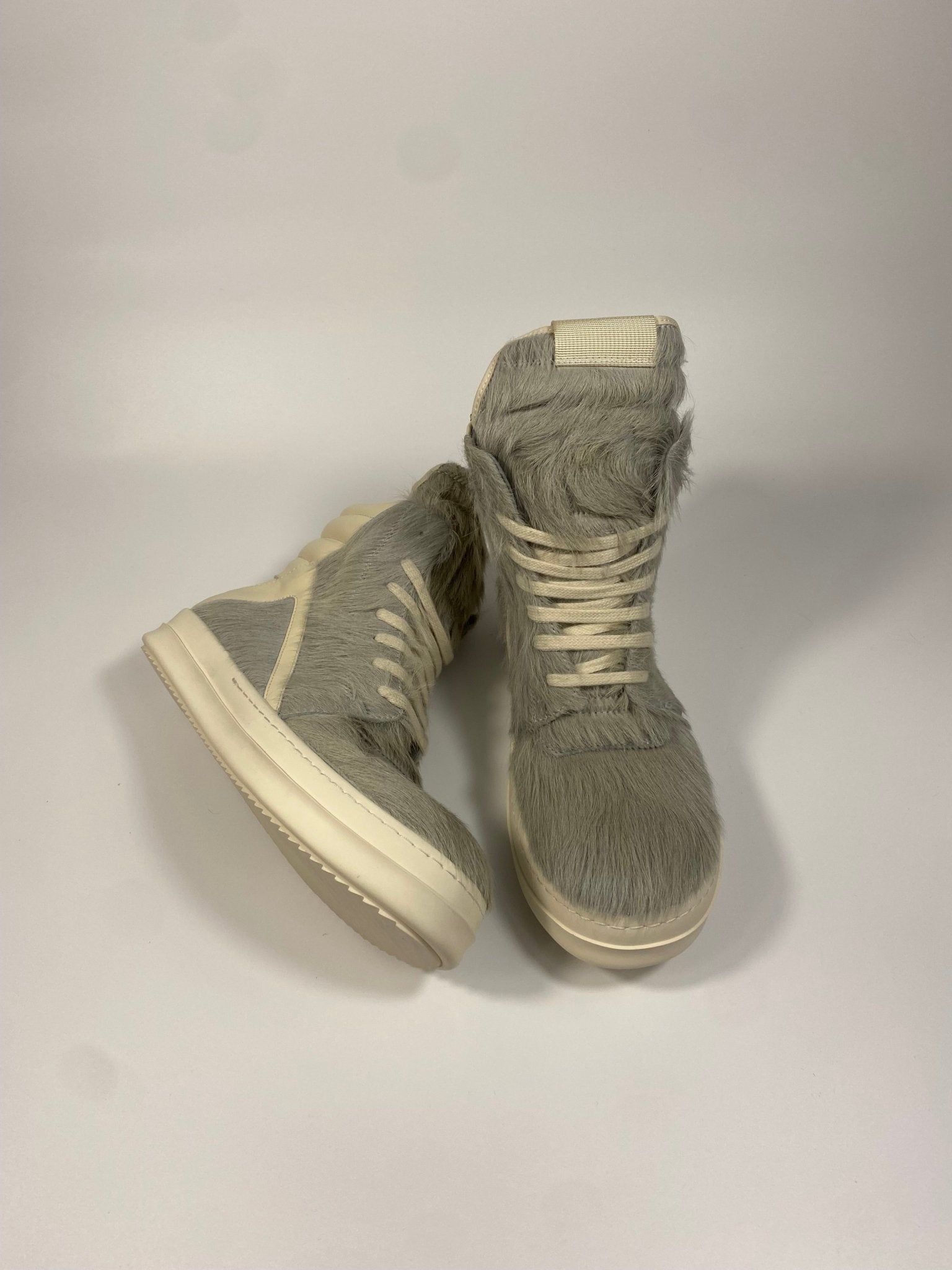 Rick Owens Geobasket Pony Hair - DripSparks