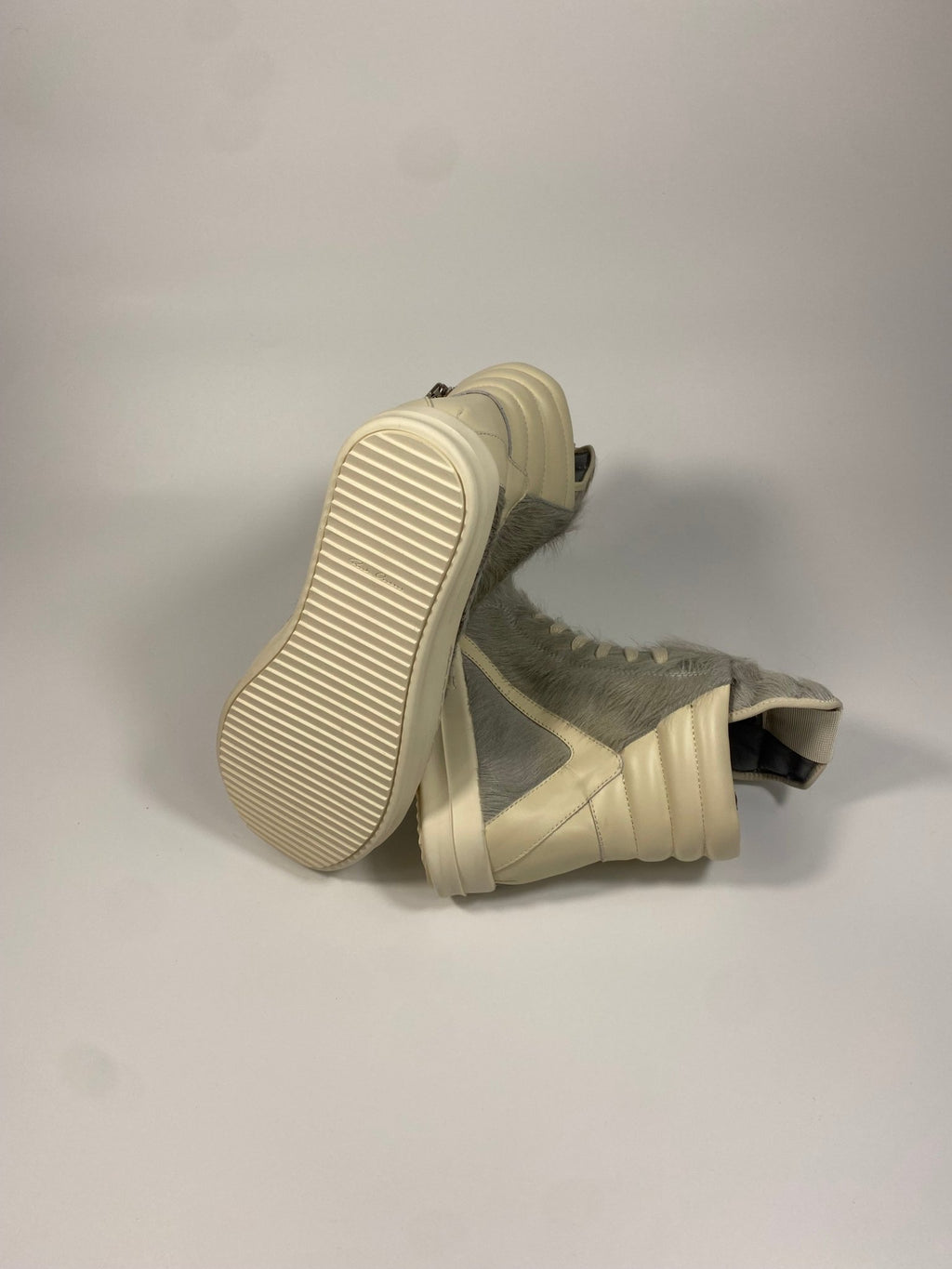 Rick Owens Geobasket Pony Hair - DripSparks