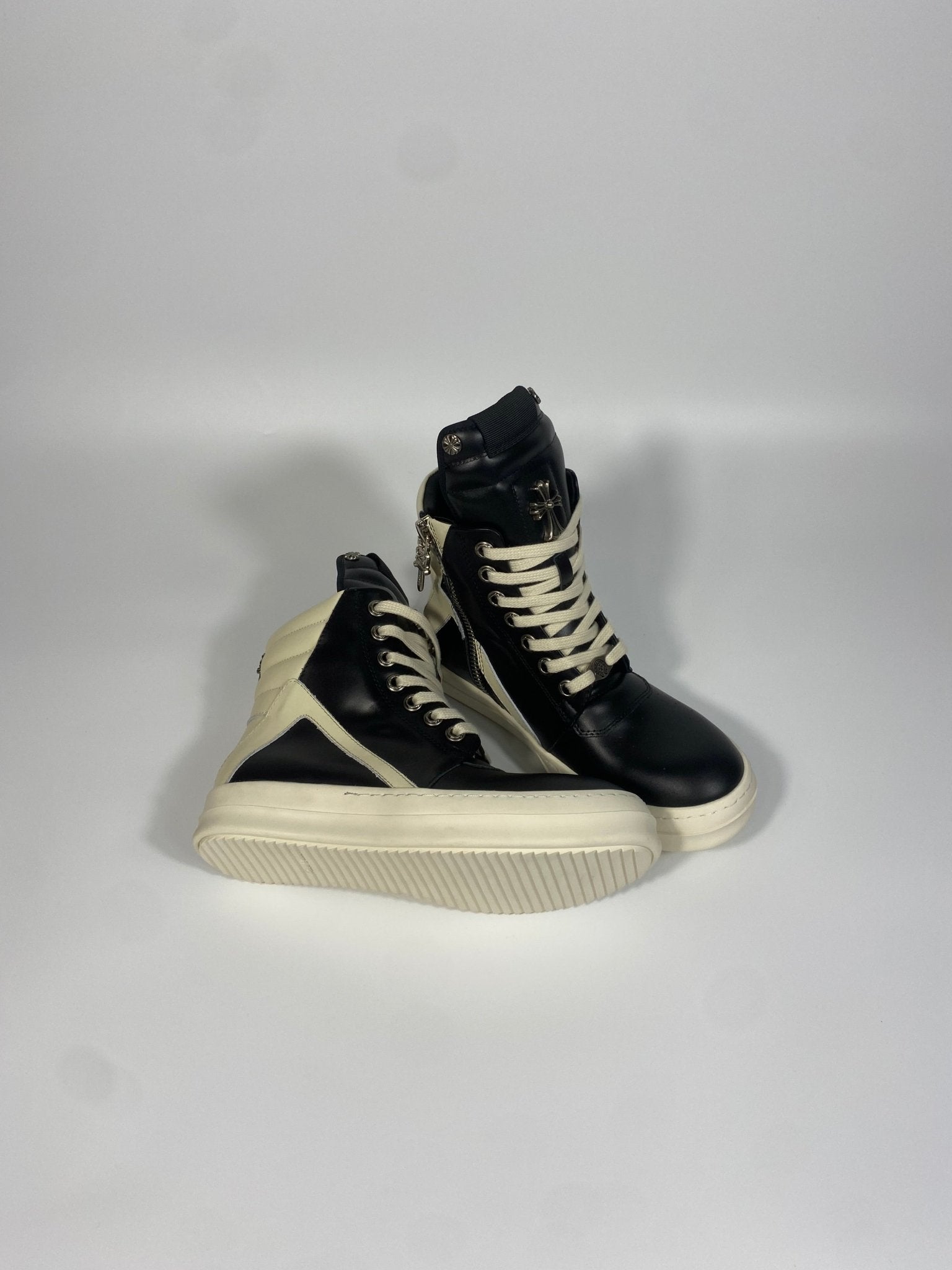 Rick Owens x Chrome Hearts geobasket - DripSparks