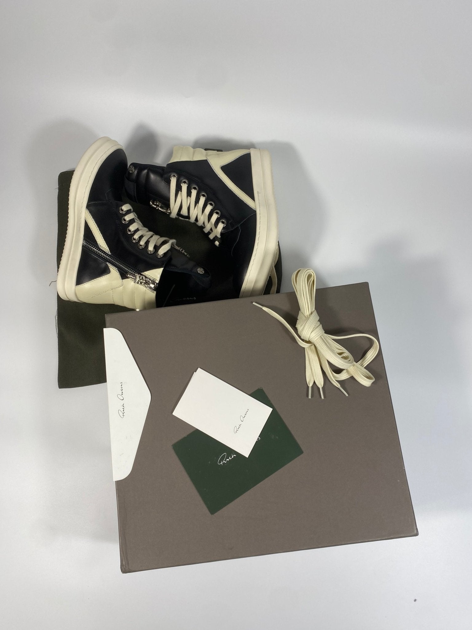 Rick Owens x Chrome Hearts geobasket - DripSparks