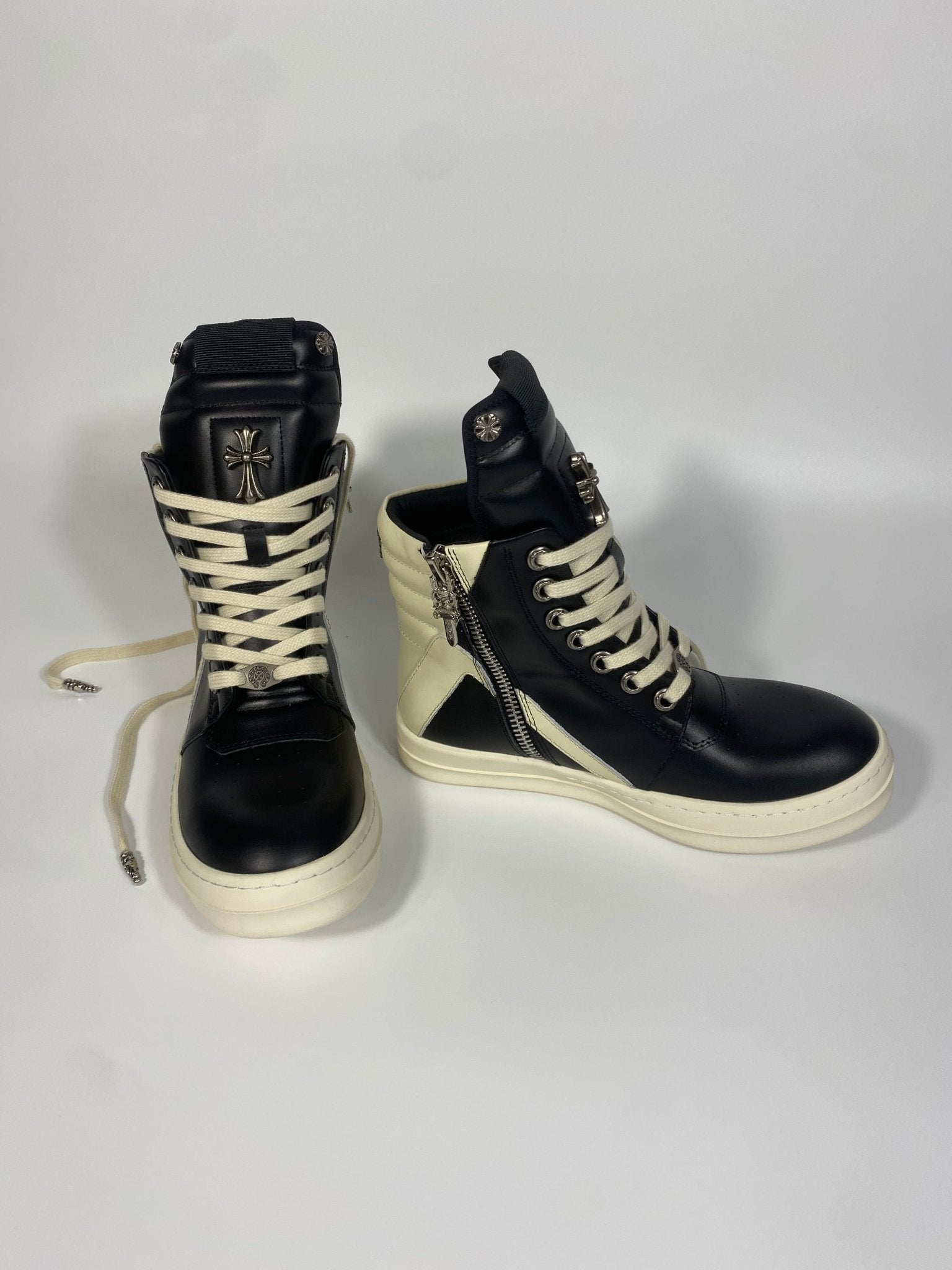 Rick Owens x Chrome Hearts geobasket - DripSparks