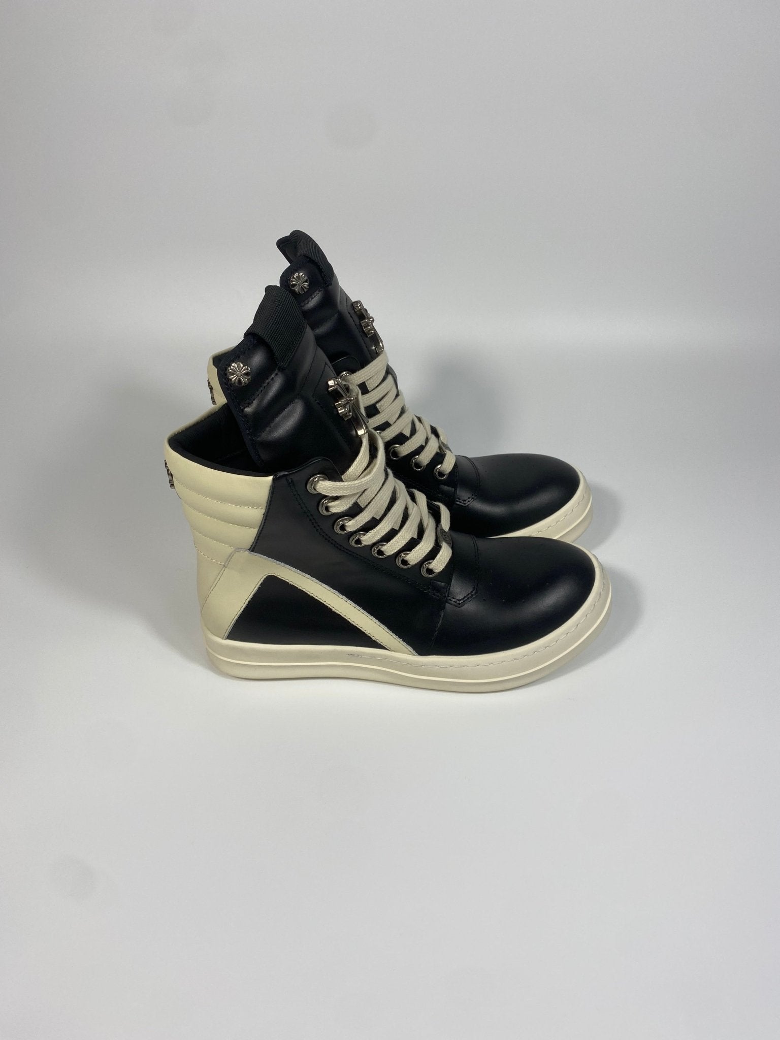 Rick Owens x Chrome Hearts geobasket - DripSparks