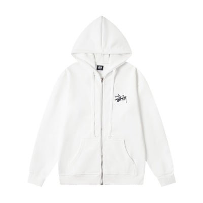 Stussy Hoodie White - DripSparks
